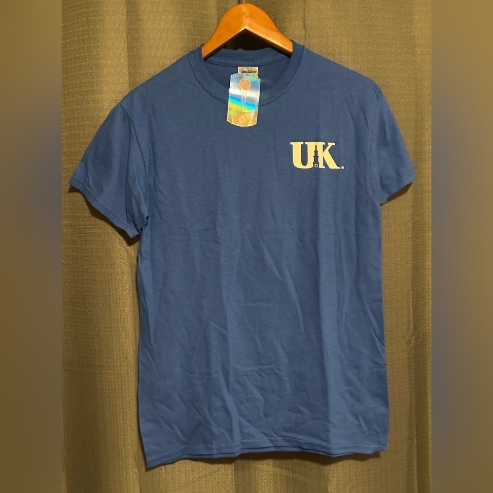 Gildan Navy U.K. Graphic Women's Tee